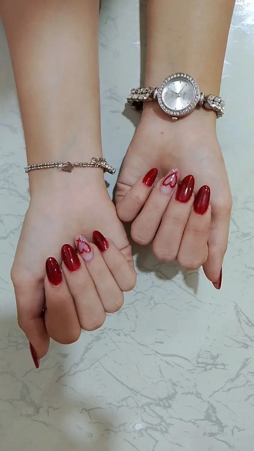 کاشت ناخن 200 با ماندگاری بالا|خدمات آرایشگری و زیبایی|نیشابور, خط کاشمر|دیوار