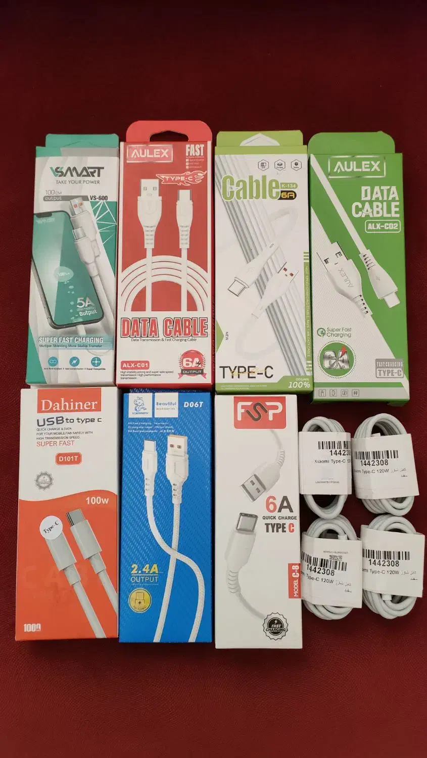 کابل شارژ آیفون و اندروید( لایتینگ تایپ سی میکرو )|لوازم جانبی موبایل و تبلت|قائمشهر, |دیوار