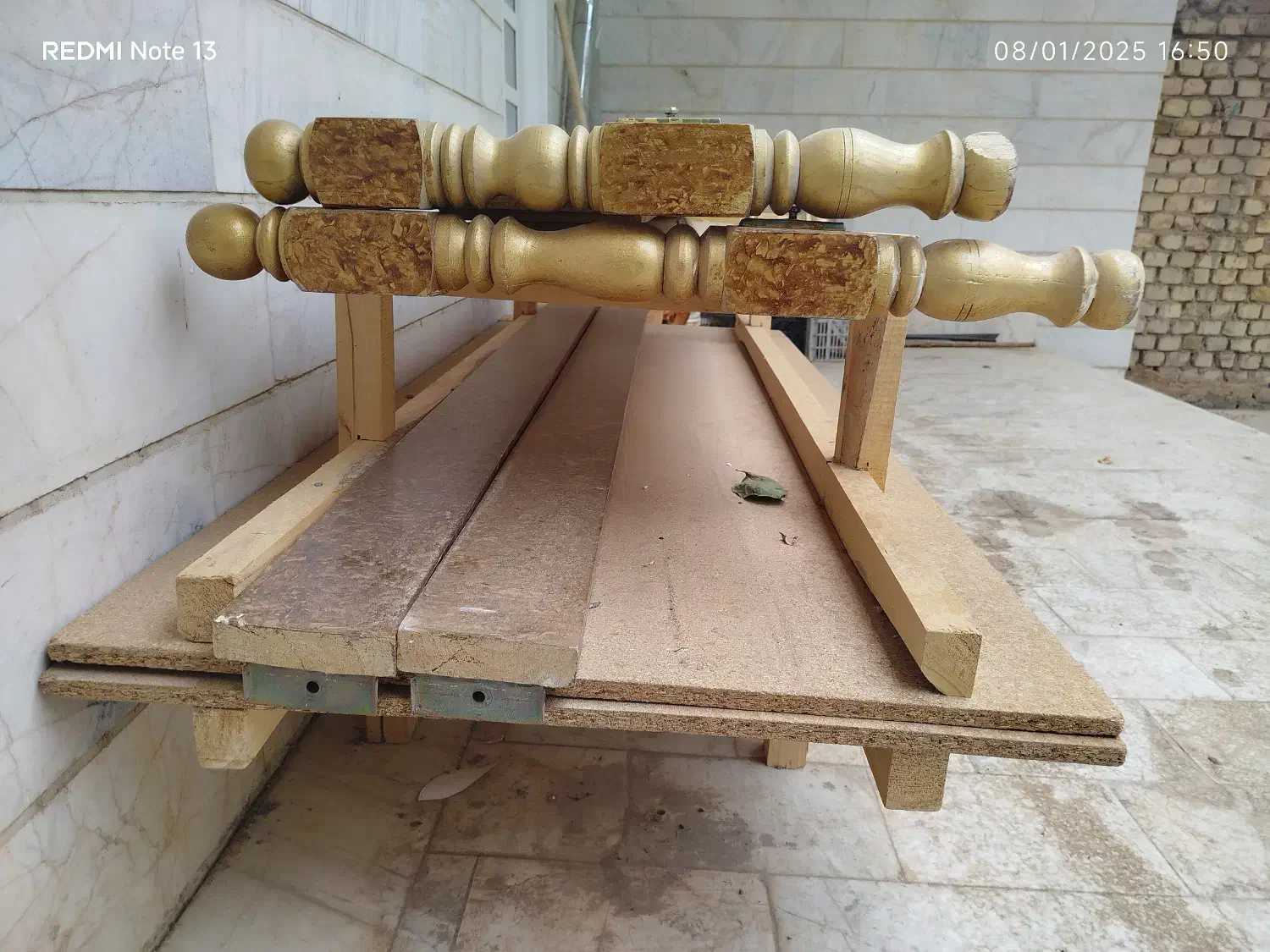 تخت خواب دو نفره|تخت و سرویس خواب|خمین, |دیوار