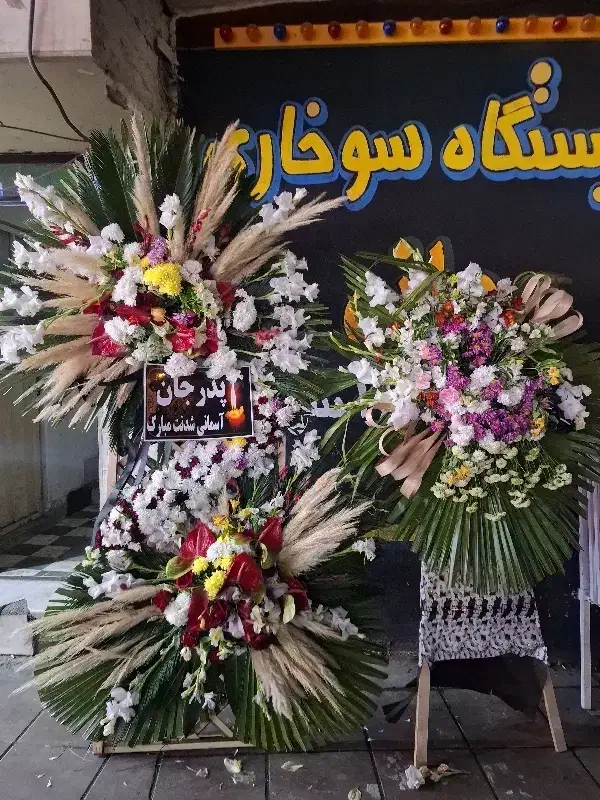 تاج گل|گل و گیاه طبیعی|کرج, برغان|دیوار