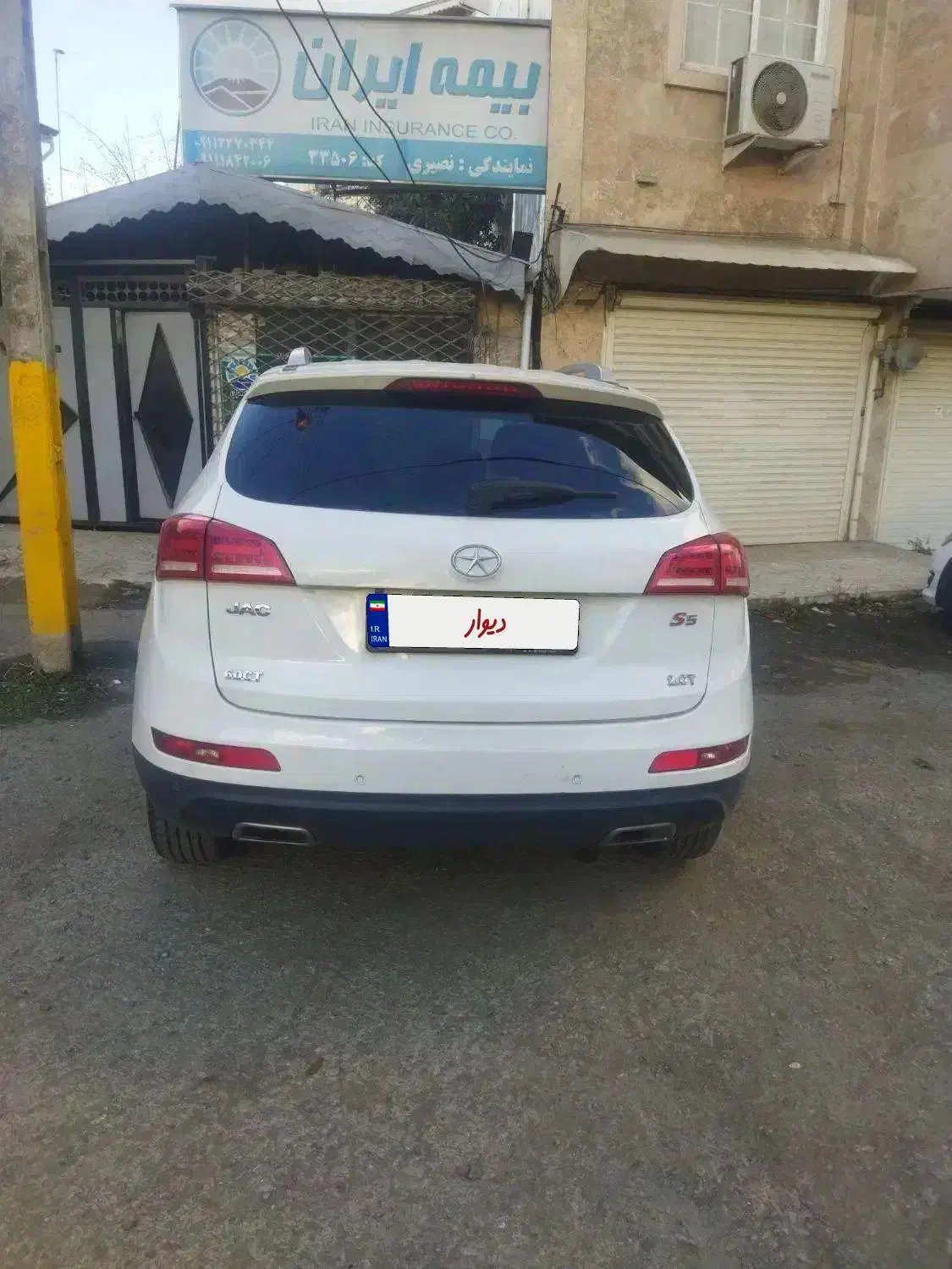 جک S5 موتور 2000|خودرو سواری و وانت|رشت, منظریه|دیوار