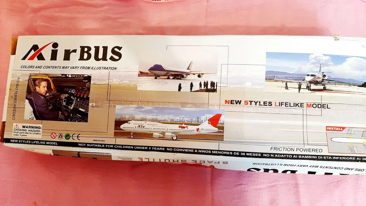 ماکت هواپیمای مسافربری بزرگ|کلکسیون و سرگرمی|مشهد, اقبال|دیوار