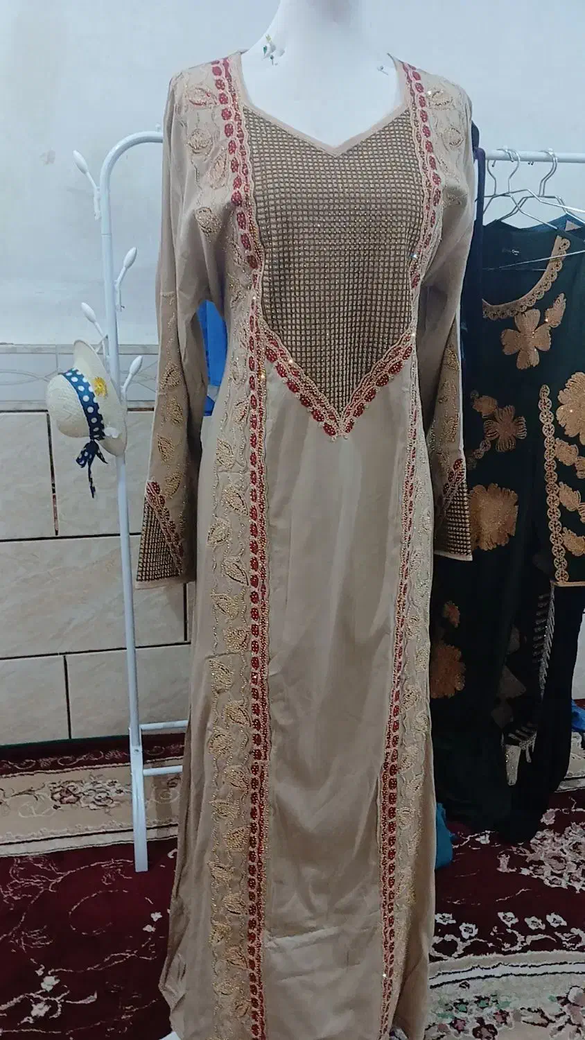 ماکسی های وارداتی جنس درجه یک آب طلا ومخمل|لباس|آبادان, |دیوار