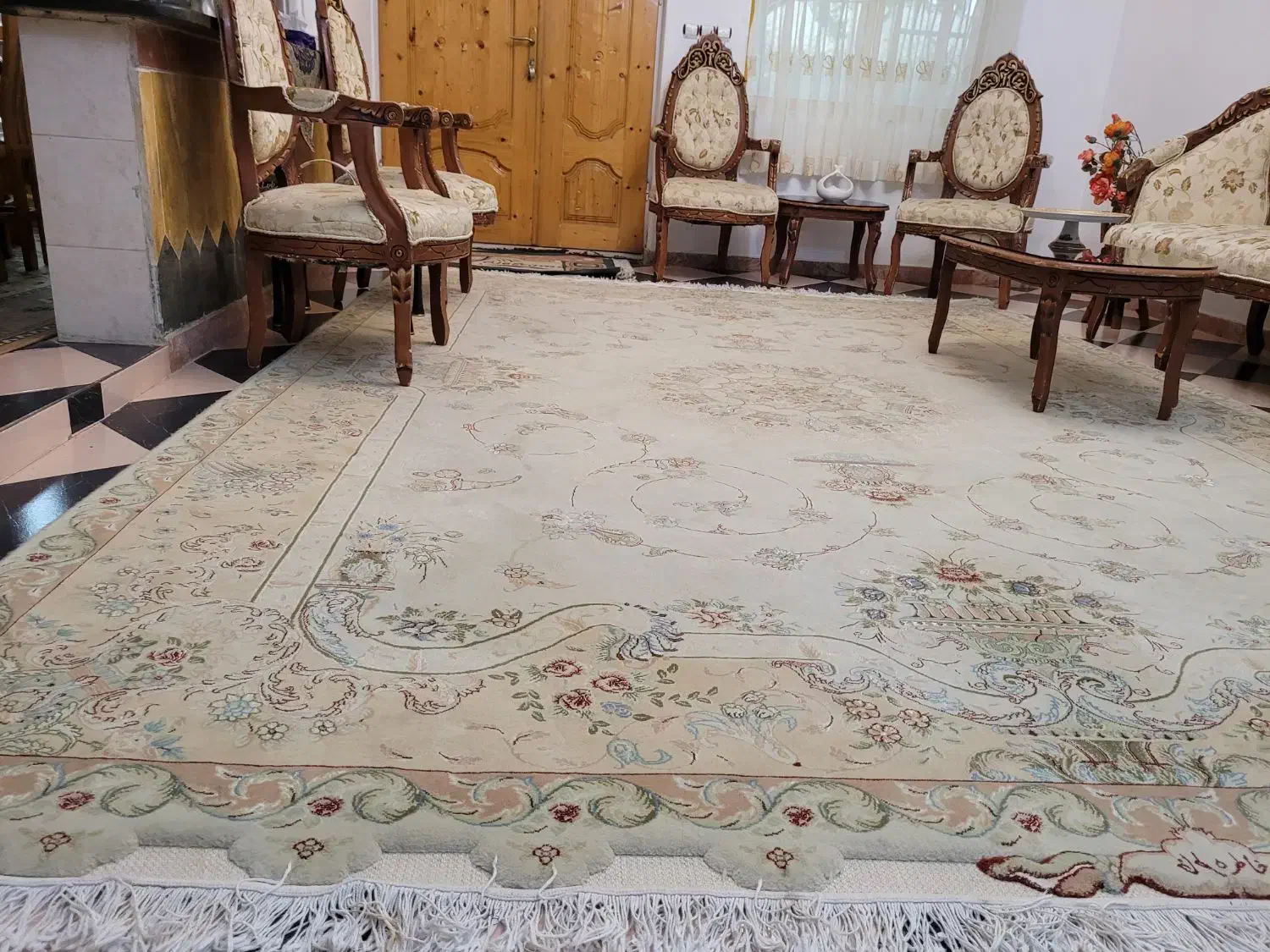 یک تخته فرش ۱۲ متری ماشینی|فرش|کتالم و سادات شهر, |دیوار