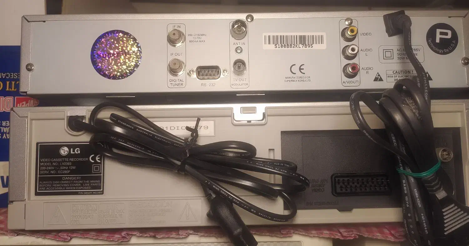 دستگاه ویدیو کاست خشک و دیجیتال|پخش‌کننده DVD و ویدیو|جوانرود, |دیوار