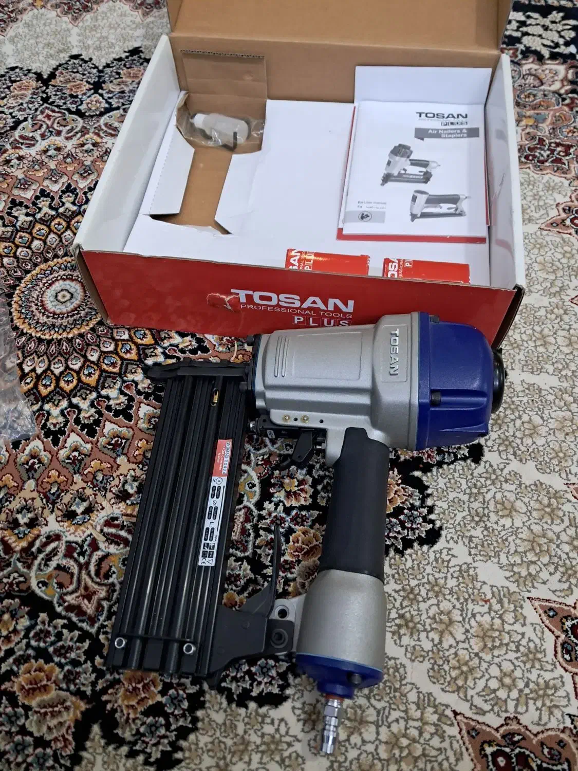 میخ کوب بادی توسن t64 tp10|ابزارآلات|قنوات, |دیوار