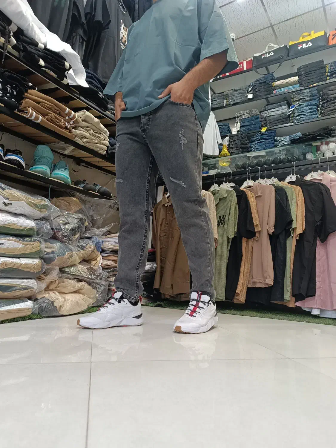 بمب شلوار مام فیت|لباس|اراک, |دیوار