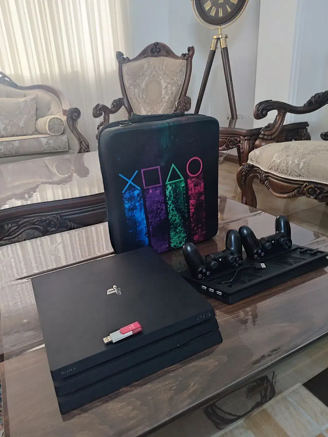 ps4Pro هکی و فول گیم|کنسول، بازی ویدئویی و آنلاین|قائم‌شهر, |دیوار