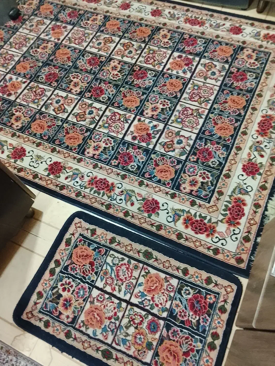 یک فرش 12متر دوتا کمد درحد|فرش|همدان, |دیوار