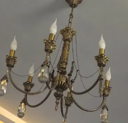 لوستر برنز|لوستر و چراغ آویز|اصفهان, سپاهانشهر|دیوار