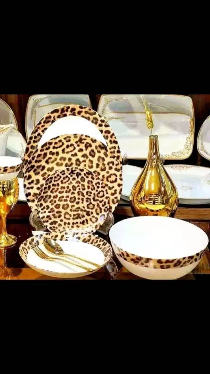 سرویس ۲۶ پارچه پلنگی|ظروف سرو و پذیرایی|تبریز, |دیوار