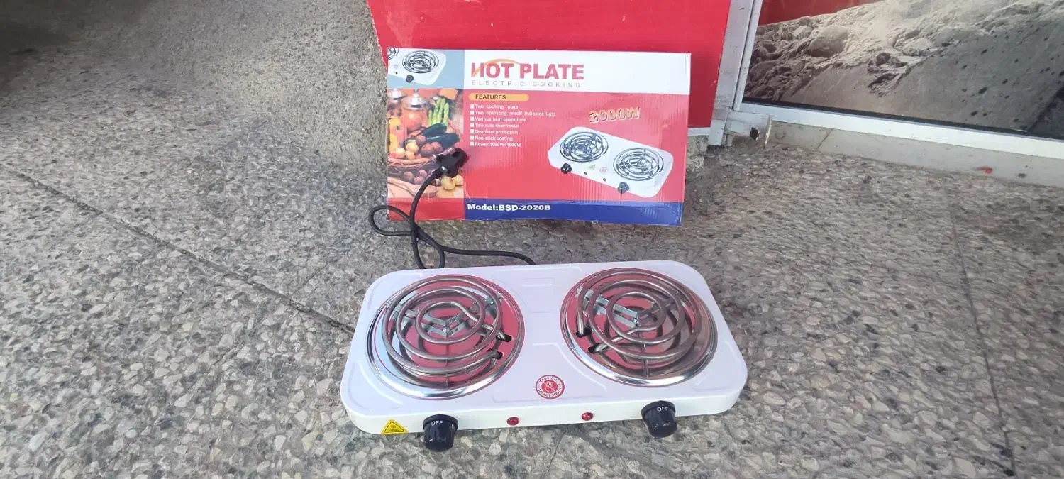 گاز برقی رو میزی صفحه ای پر قدرت|سایر لوازم برقی|شیراز, شهرک فرهنگیان|دیوار