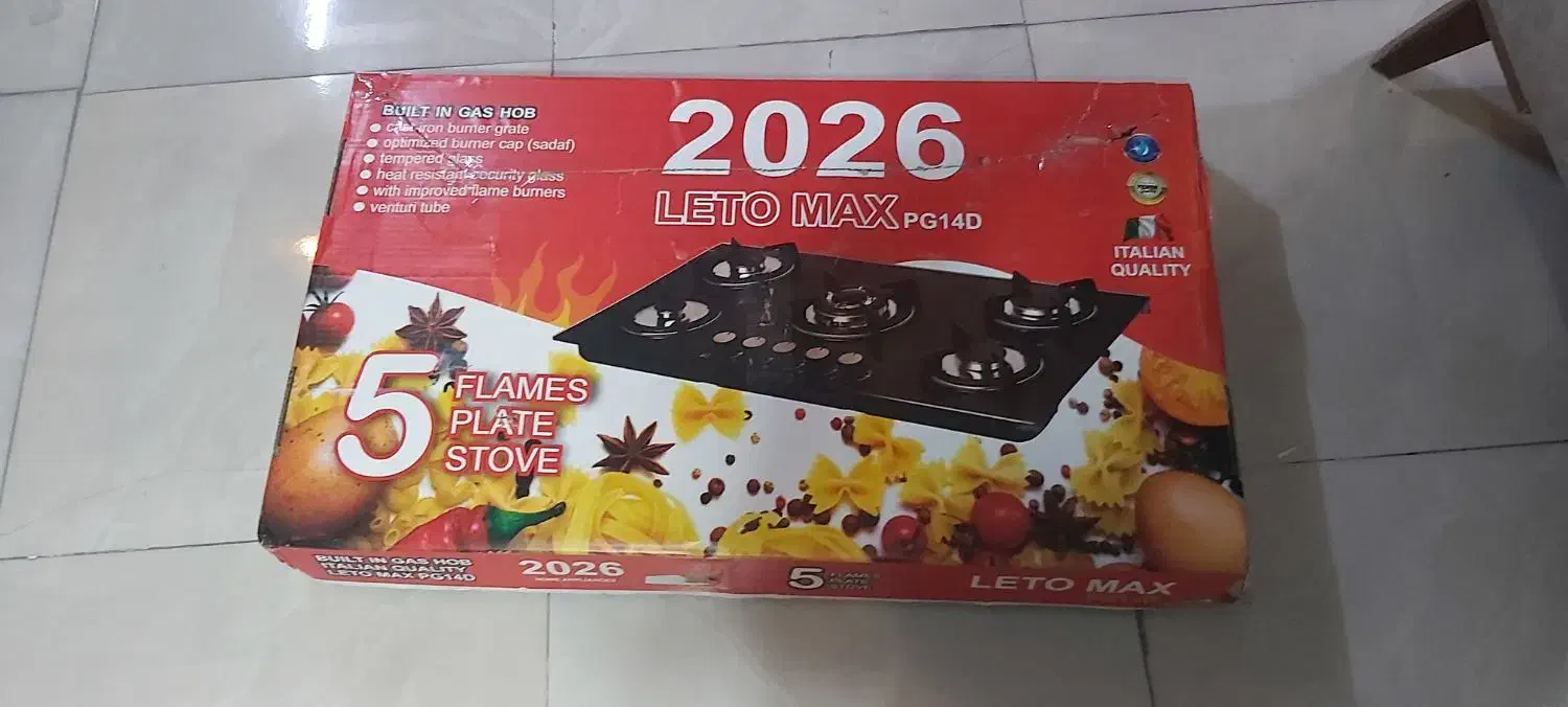 اجاق گاز رومیزی برند لتو ساخت ایتالیا|اجاق گاز و لوازم برقی پختوپز|کرمان, |دیوار