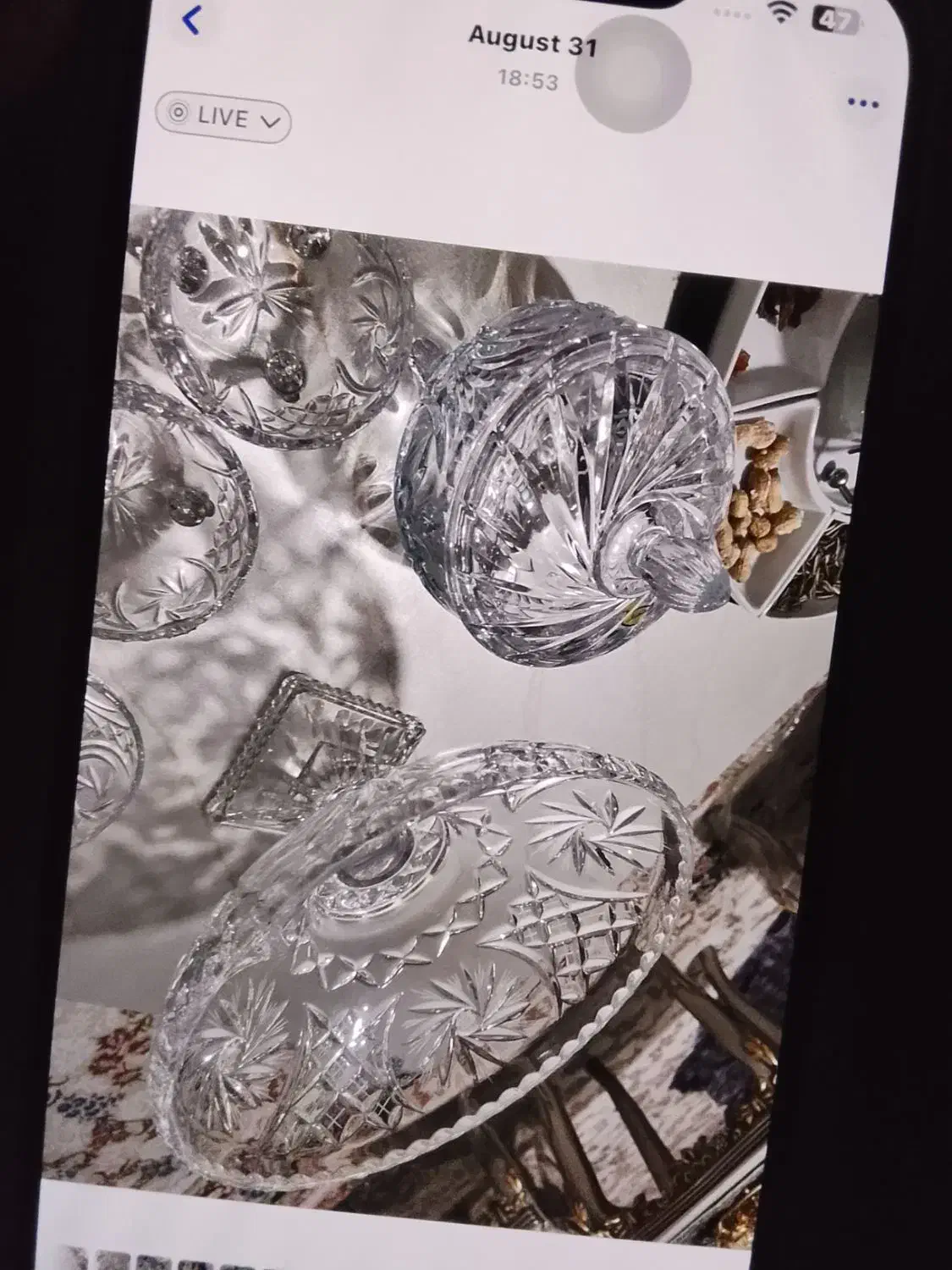 سرویس کریستال|ظروف سرو و پذیرایی|بهارستان, |دیوار