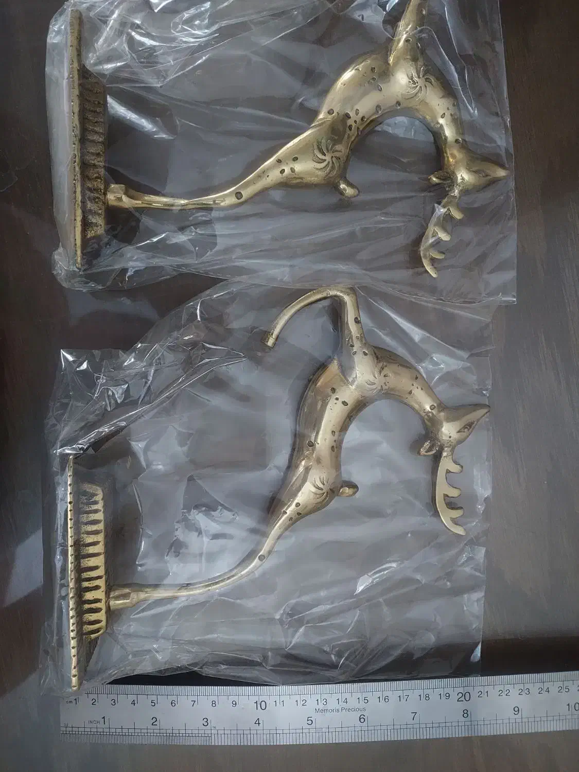 گوزن برنجی توخالی|مجسمه، تندیس، ماکت|تهران, باغ فیض|دیوار