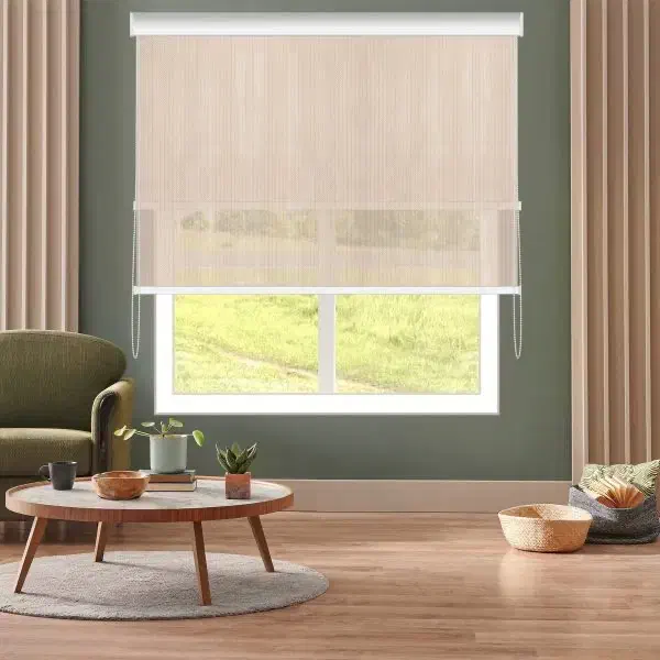 پرده دابل شید دو مکانیزه کاملا نو|پرده، رانر، رومیزی|سبزوار, توحیدشهر|دیوار