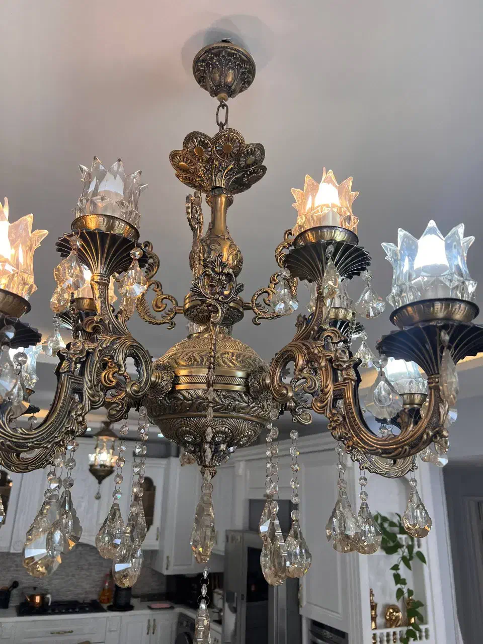 لوستر و دیوار کوب سیاه قلم پذیرایی و اشپزخانه|لوستر و چراغ آویز|مشهد, الهیه|دیوار