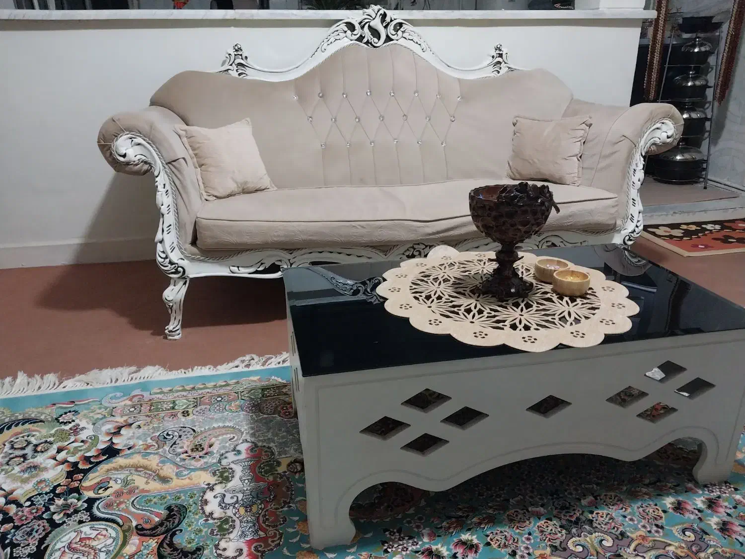 مبل و عسلی|مبلمان خانگی و میز عسلی|ازنا, |دیوار