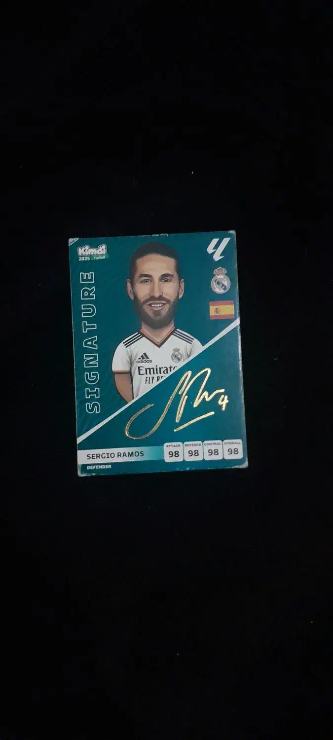 کارت کیمدی امضا سرخیو راموس|کلکسیون و سرگرمی|سرخه, |دیوار