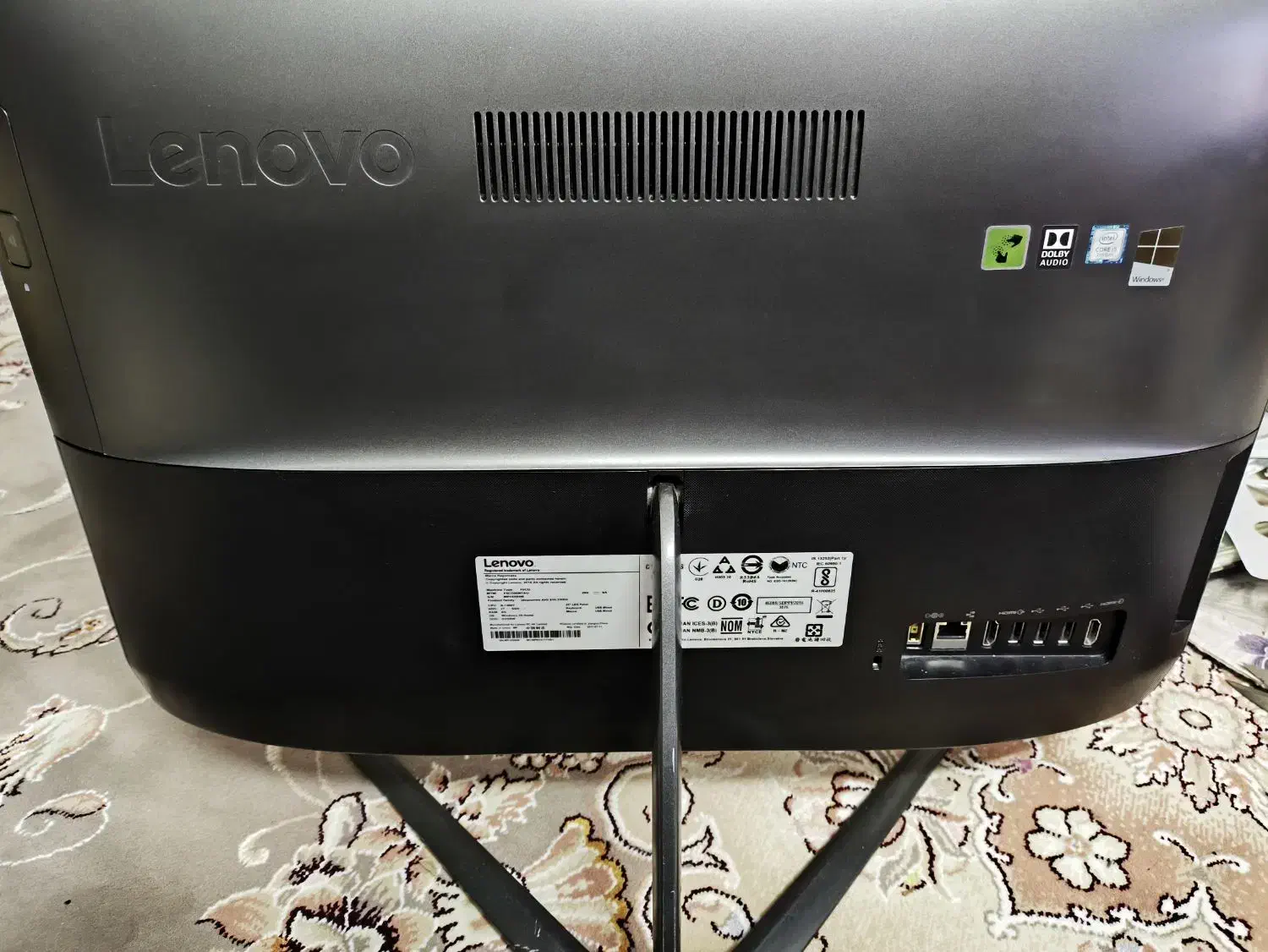 آل این وان لنوو ۲۳اینچ|رایانه رومیزی|زاهدان, |دیوار