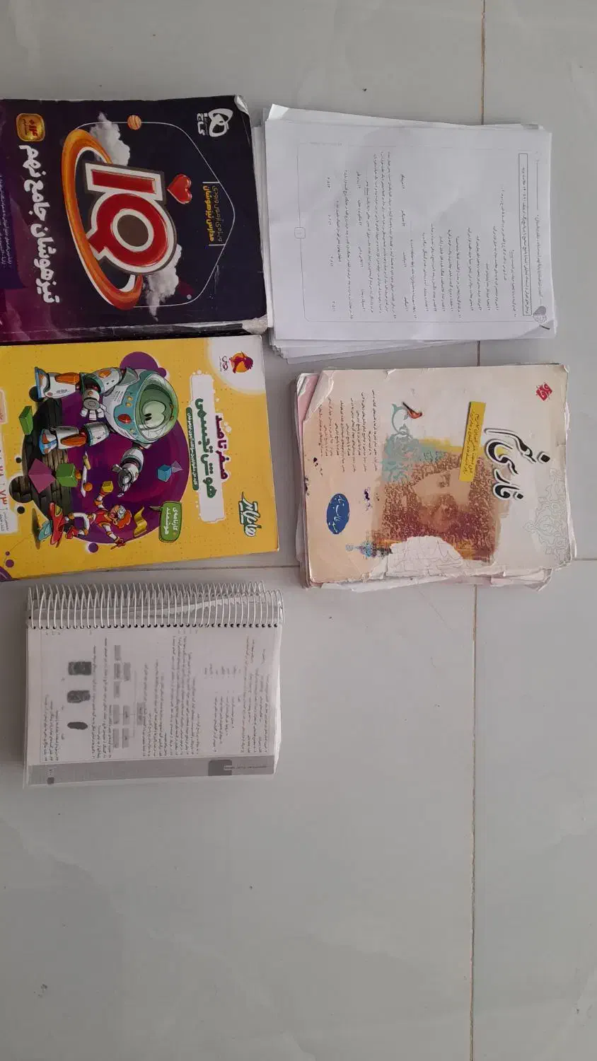 کمک درسی نهم هوش تحلیلی آی کیو و دروس طلایی|لوازم التحریر|شاهینشهر, فدک|دیوار