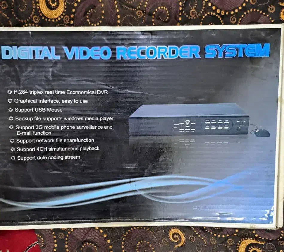 dvr سامسونگ اصلی به همراه هارد ۵۰۰ گیگ سفید|دوربین مداربسته|اصفهان, قائمیه|دیوار