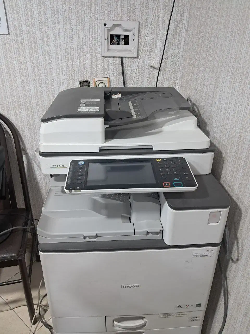 دستگاه کپی 4کاره ریکو مدل(MP C4504)|پرینتر، اسکنر، کپی، فکس|تهران, مشیریه|دیوار