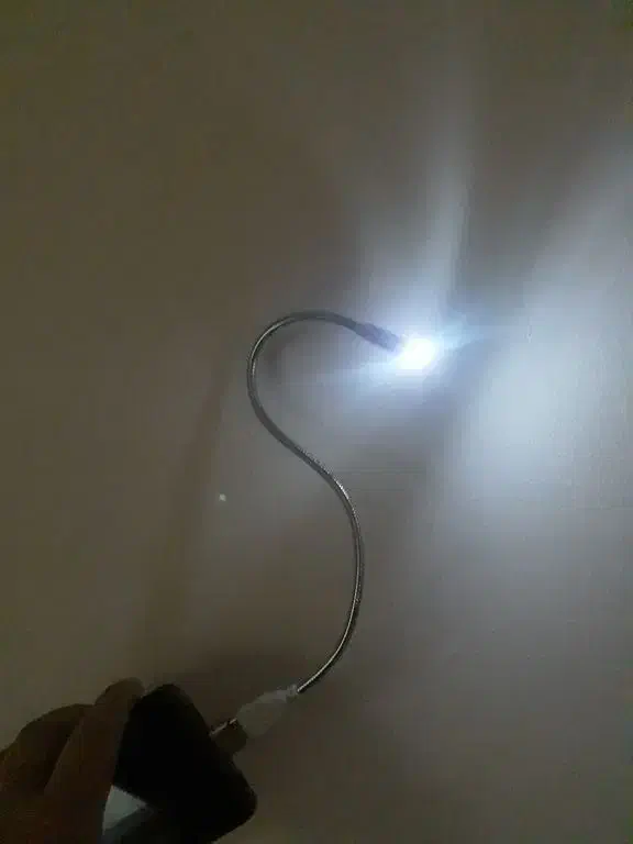 چراغ فنری فلزی LED(USB)|لامپ و چراغ|میاندوآب, |دیوار