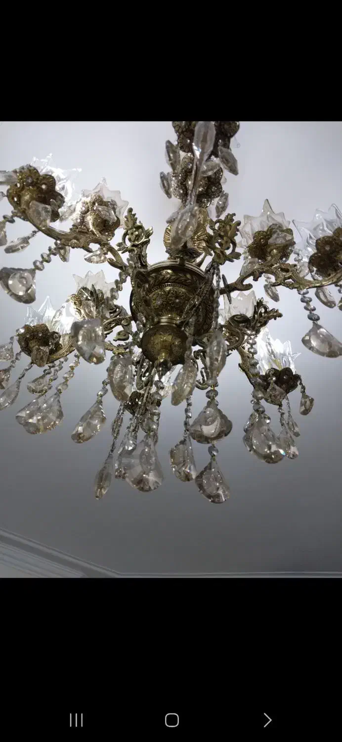 خریدار و فروش لوستر برنزی هستم تمام نقاط|لوستر و چراغ آویز|تهران, نعمت‌آباد|دیوار