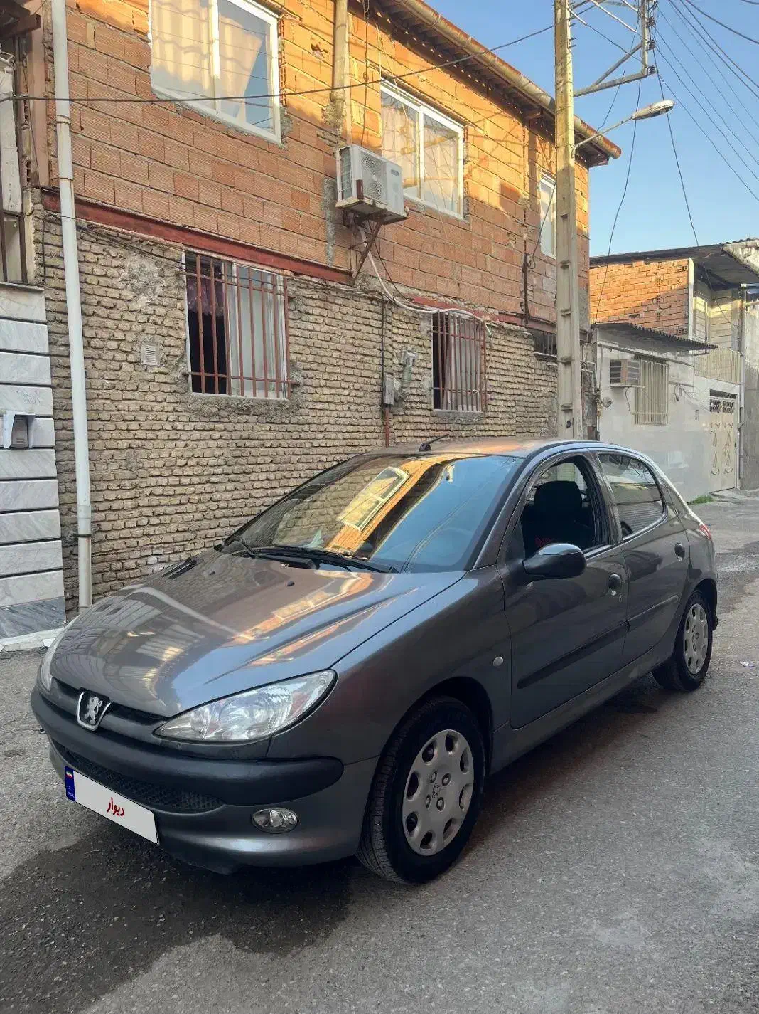 ۲۰۶ مدل ۸۶ درحد|خودرو سواری و وانت|ساری, |دیوار