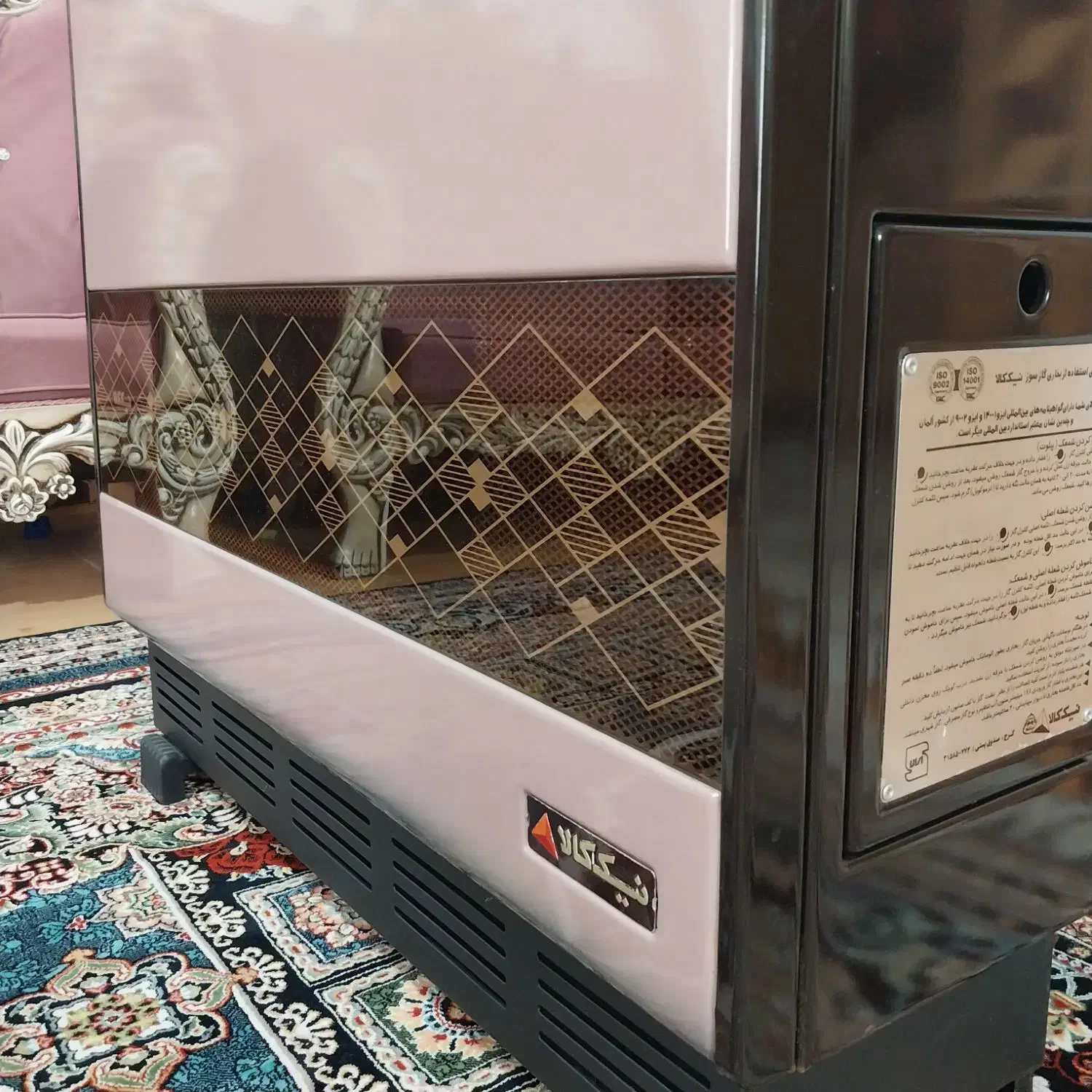 بخاری گازی نیک کالا در حد|بخاری، هیتر، شومینه|خرمآباد, |دیوار