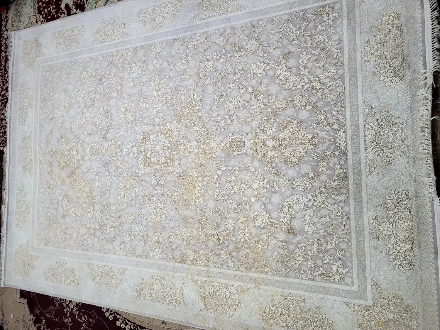 فرش ۹متری ۱۲۰۰شانه|فرش|امیدیه, |دیوار