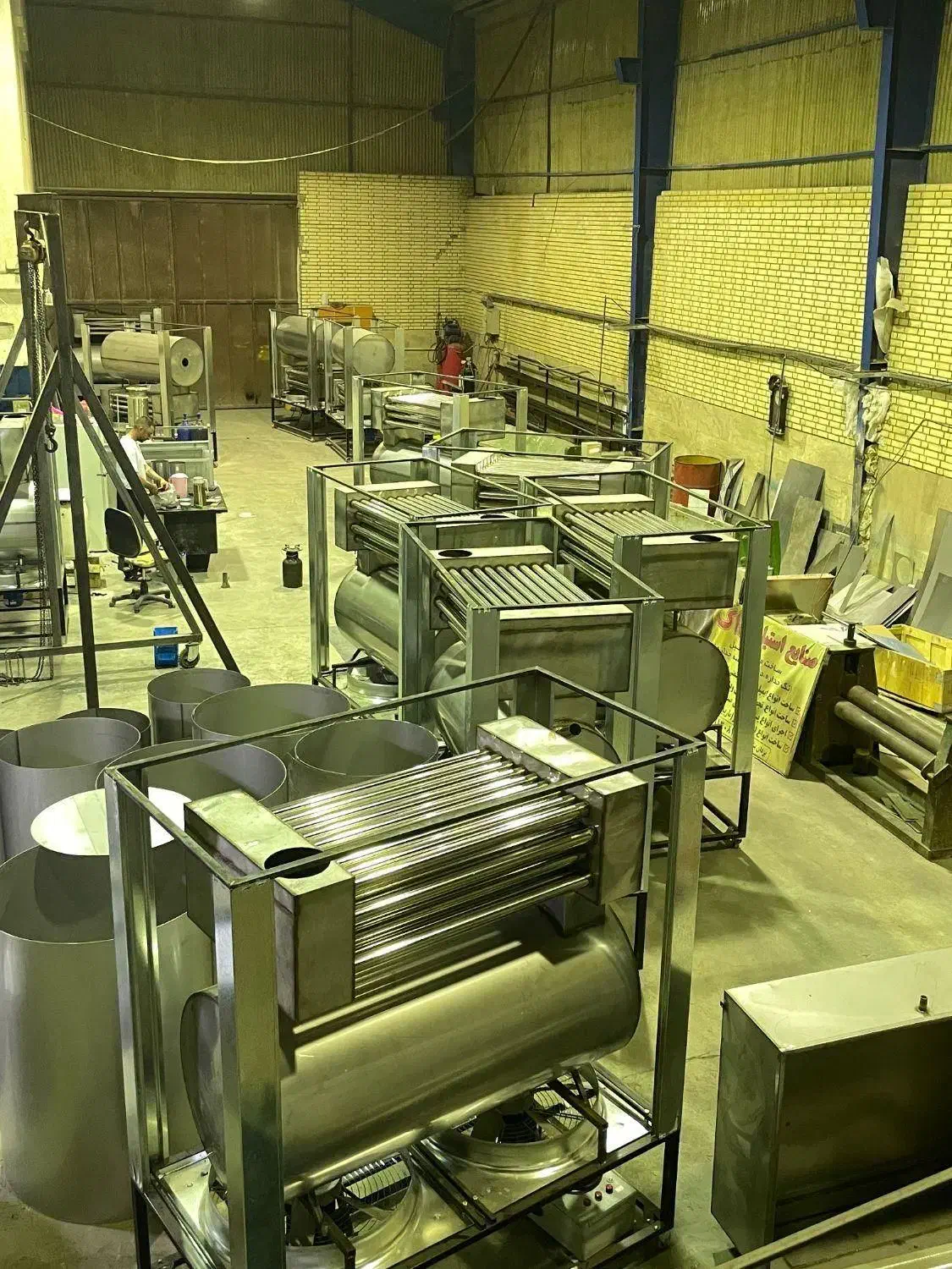 بخاری گلخانه ای کوره کارگاهی صنعتی جت هیتر کابینتی|بخاری، هیتر، شومینه|ارومیه, |دیوار