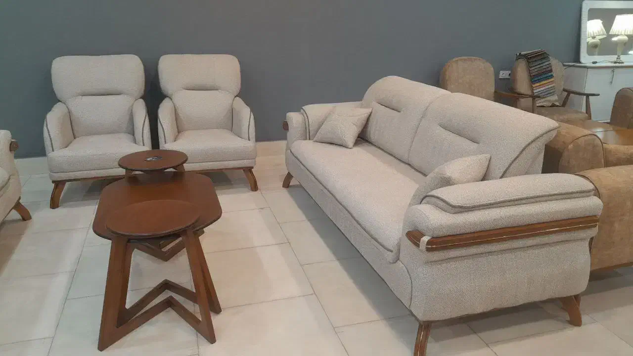 مبل راحتی 8نفره|مبلمان خانگی و میز عسلی|شیروان (خراسان), |دیوار