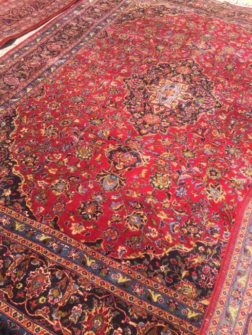 ۲ عدد فرش ۱۲ متری دستباف|فرش|مهدی شهر, |دیوار