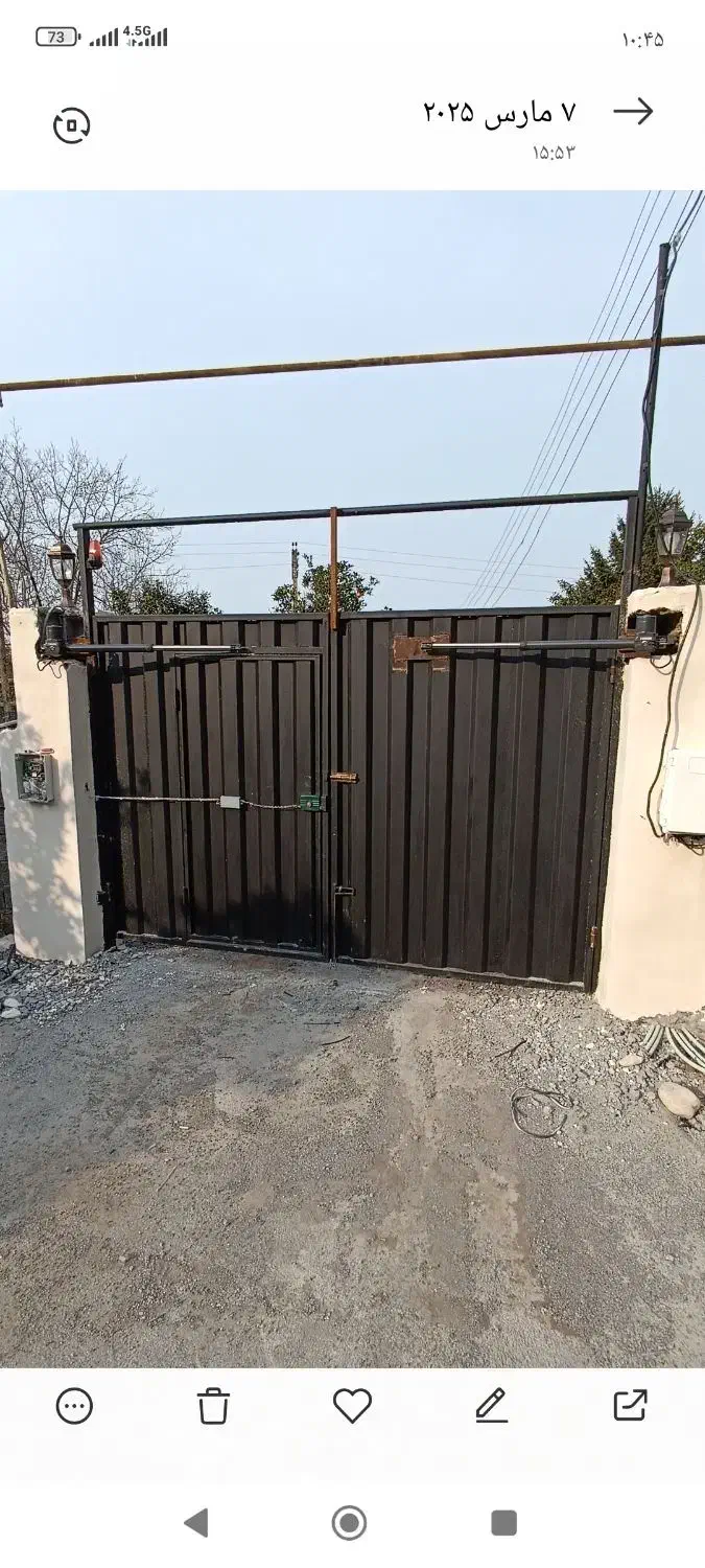 نصب و تعمیر جک دروازه نصب کرکره برقی|خدمات پیشه و مهارت|نور, |دیوار