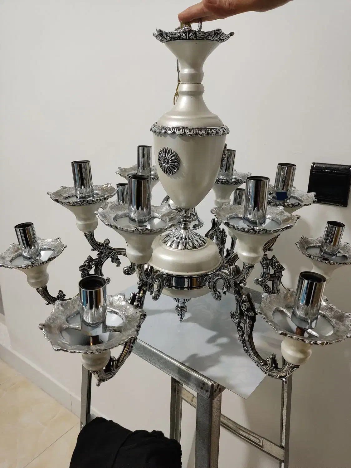 لوستر برنز|لوستر و چراغ آویز|وحیدیه, |دیوار