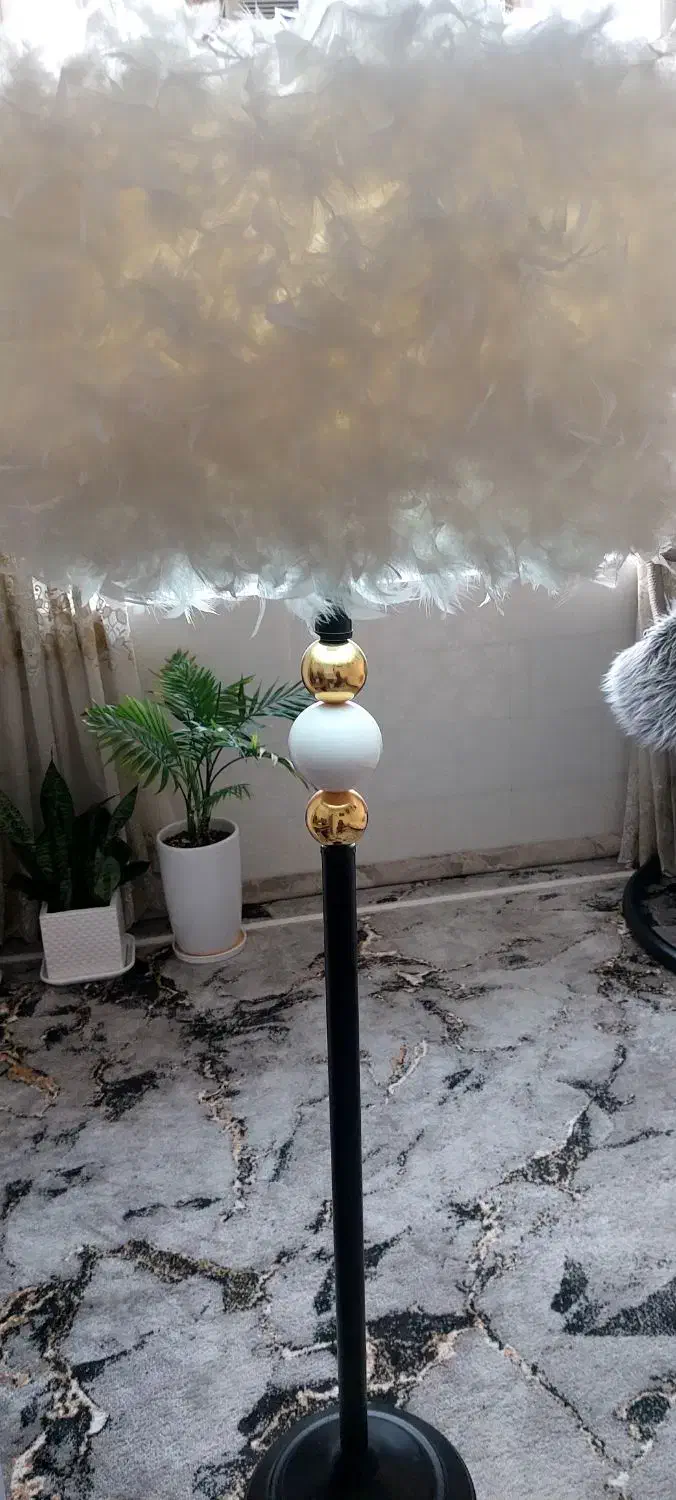 آباژور پر|چراغ خواب و آباژور|امیدیه, |دیوار