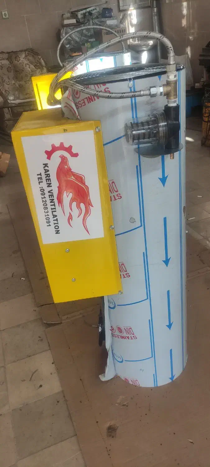 جت هیتر بدون دودکش با برد الکترونیکی|بخاری، هیتر، شومینه|اردبیل, |دیوار