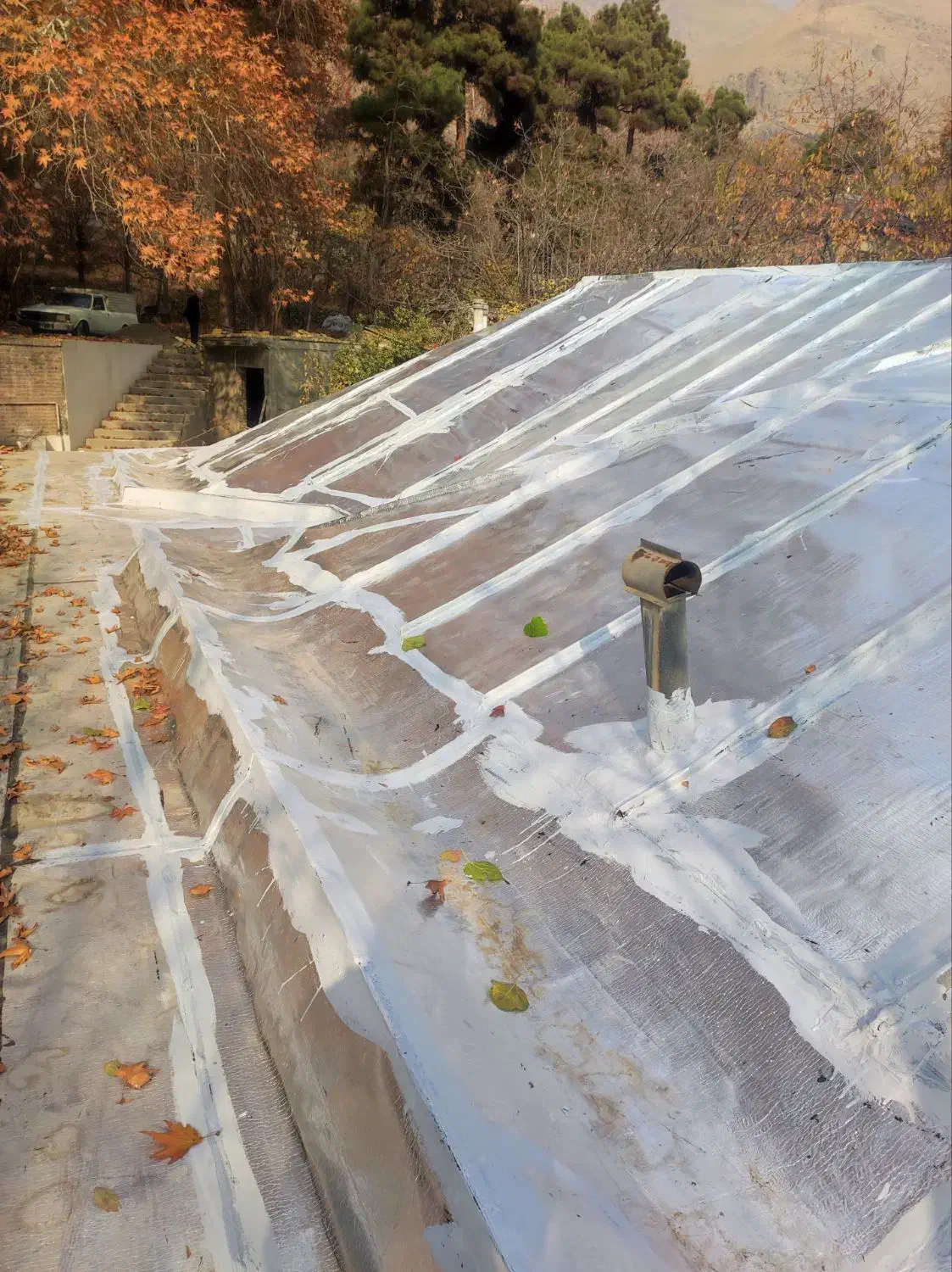 نصب ایزوگام قیرگونی|خدمات پیشه و مهارت|ری, علایین|دیوار