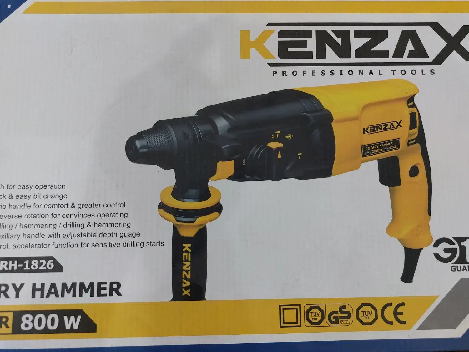 دریل بتن کن KENZAX|ابزارآلات|اصفهان, رهنان|دیوار