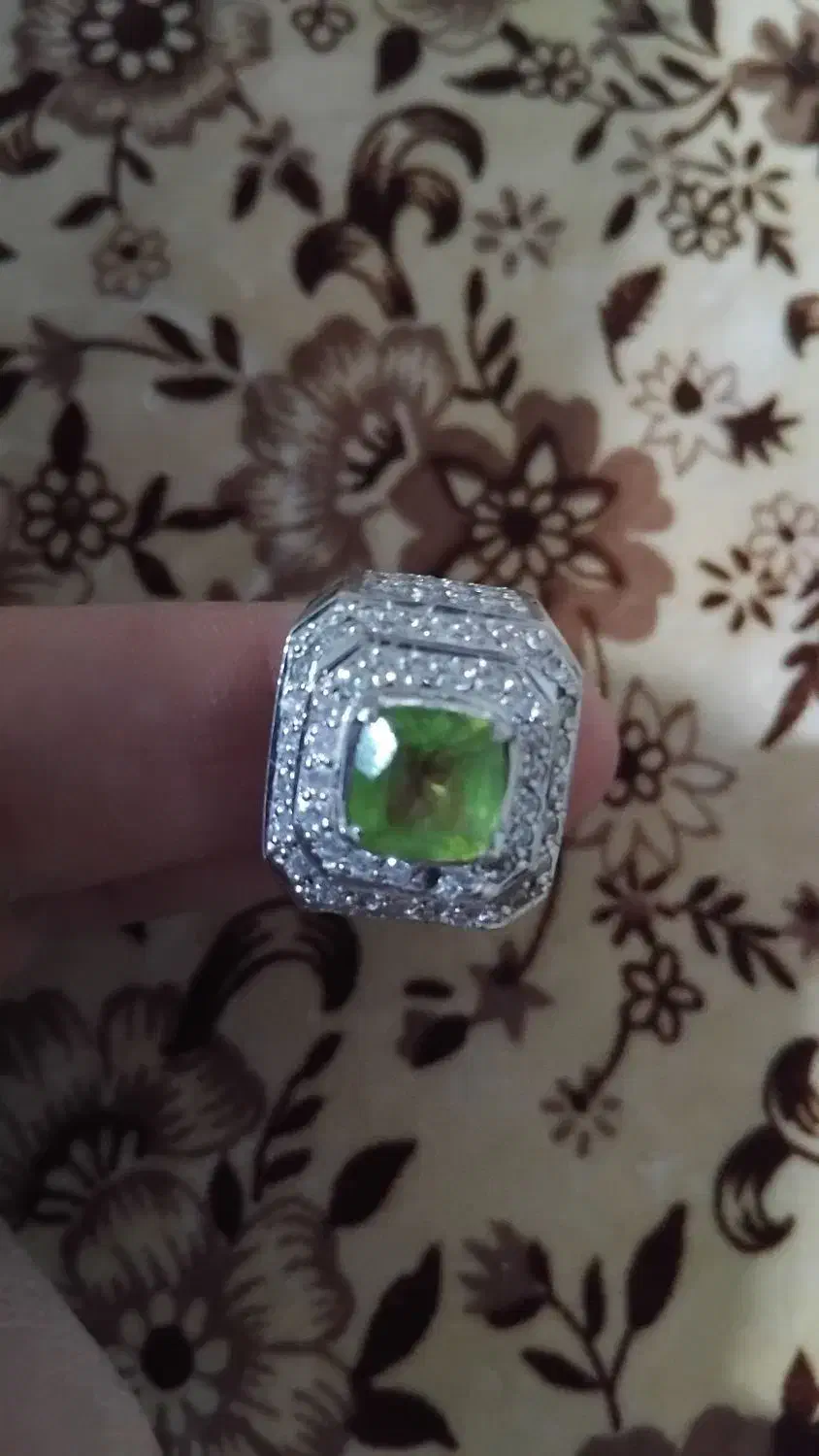 انگشتر زبرجد|جواهرات|ارومیه, |دیوار