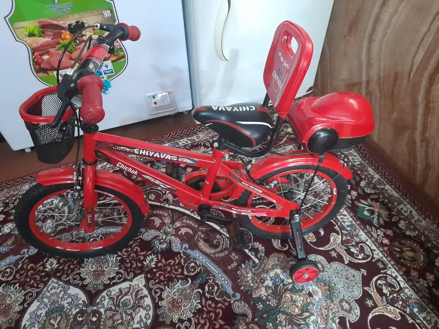 دوچرخه‌ قرمز|دوچرخه، اسکیت، اسکوتر|آق قلا, |دیوار