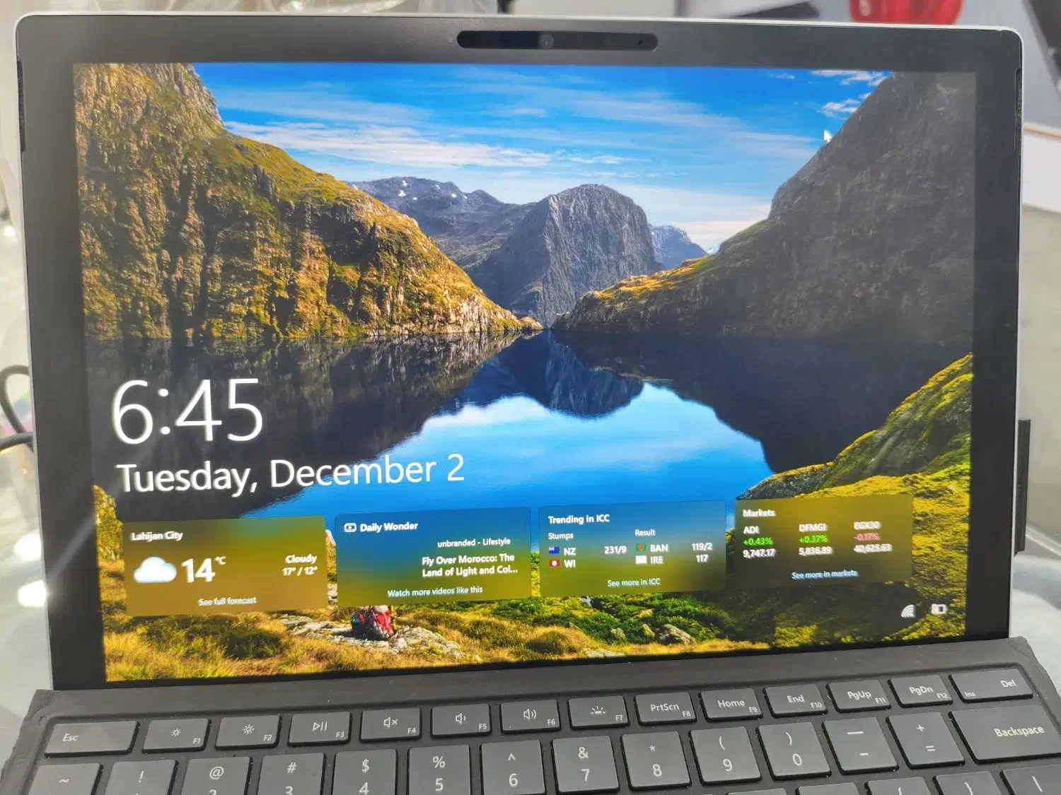 surface pro 7|رایانه همراه|لاهیجان, کاروانسرابر|دیوار