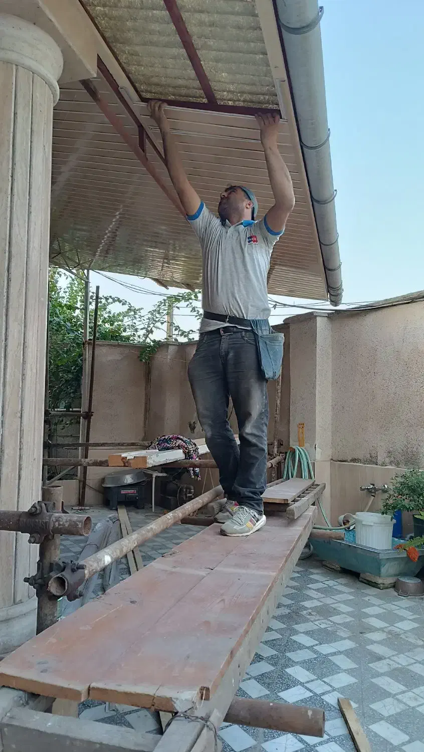 نصب حلب شیروانی ، پرسیانا ، سایه روشن ، آمسترانگ|خدمات پیشه و مهارت|لاهیجان, لیالستان|دیوار