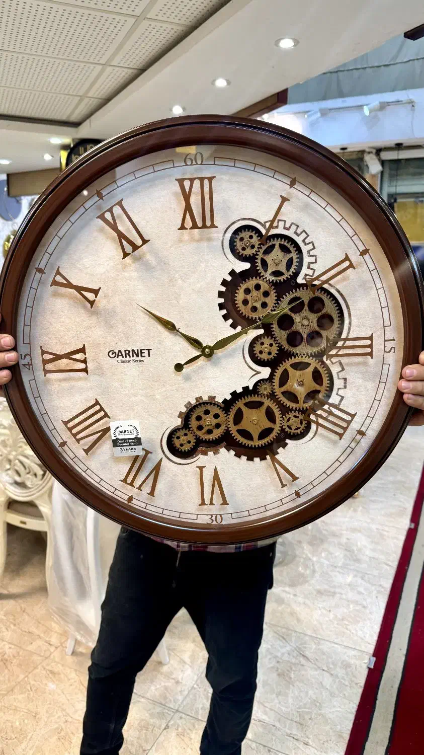 ساعت دیواری گارنت چرخ دنده ای|ساعت دیواری و تزئینی|رشت, دیلمان|دیوار