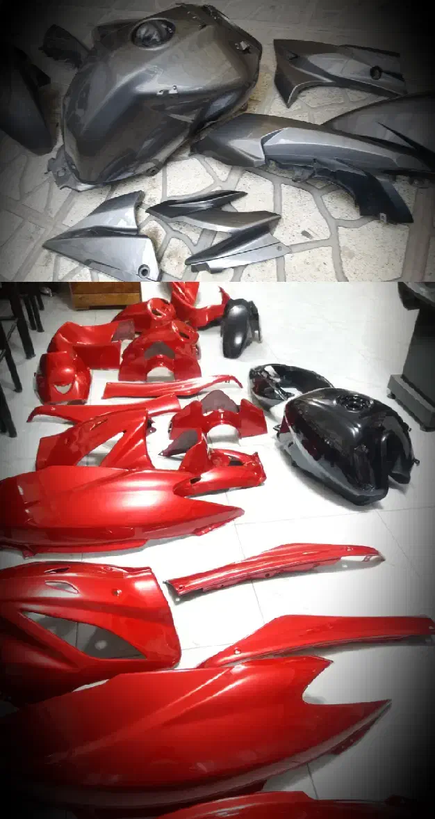 رنگ کوره ای خودرو (نقاشی موتور و ماشین|خدمات موتور و ماشین|تهران, مشیریه|دیوار