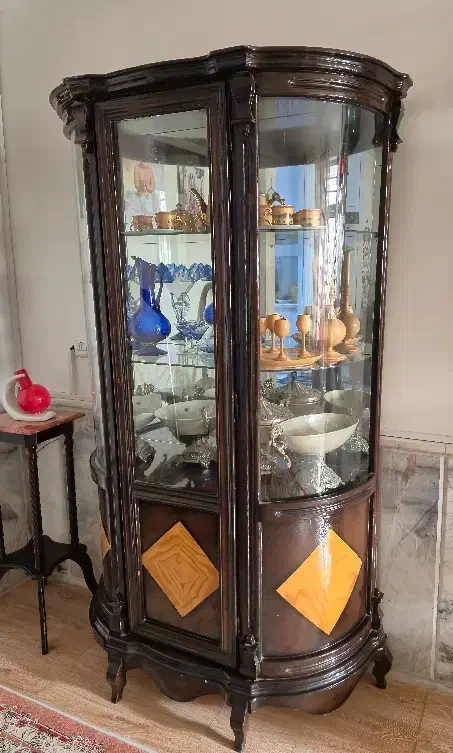 بوفه چوبی|بوفه، ویترین، کنسول|نیشابور, ناسیونال|دیوار