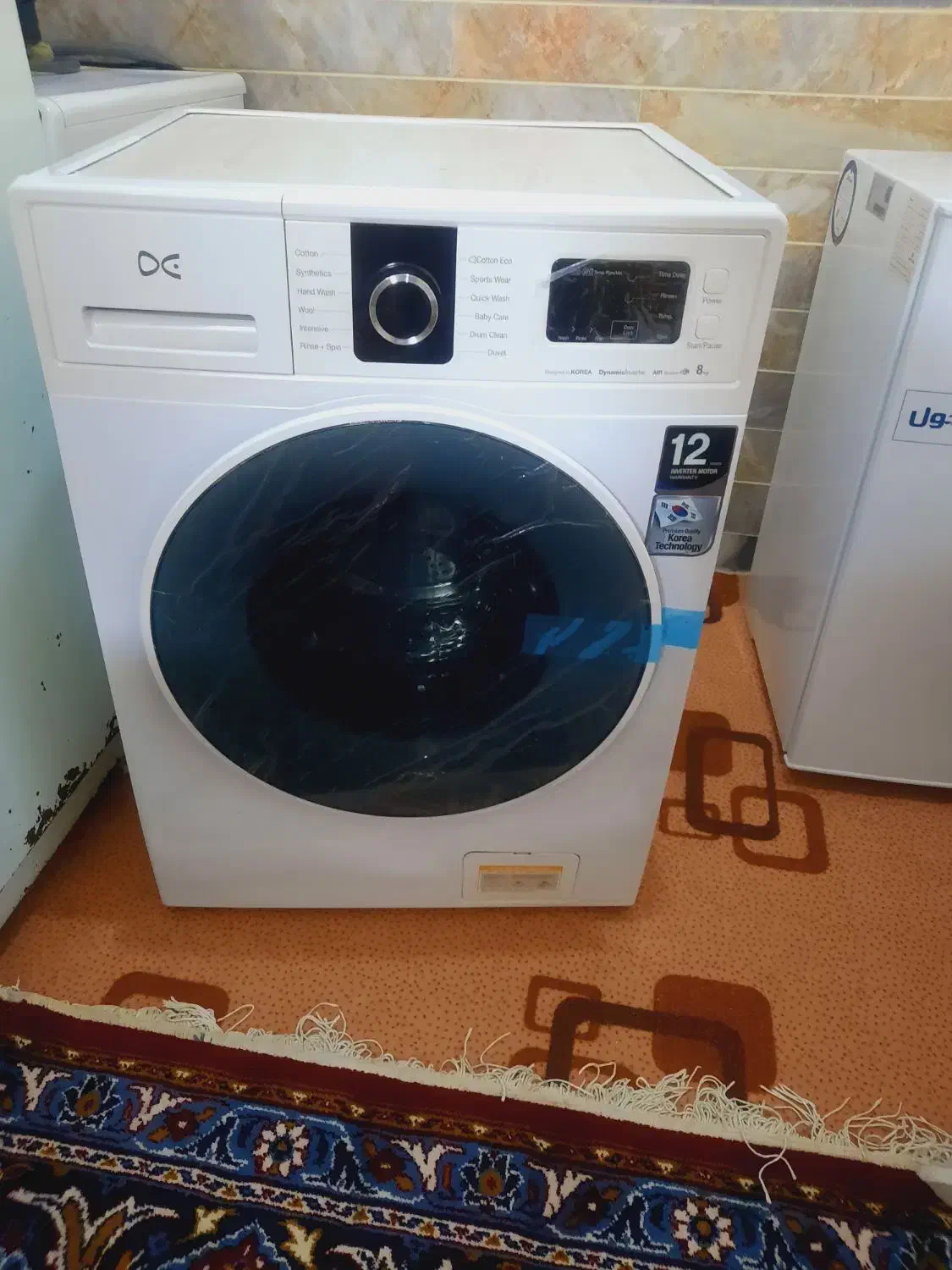 ماشین لباس شویی ۸ کیلو دوو خارجی|ماشین لباسشویی و خشککن لباس|آزادشهر, |دیوار