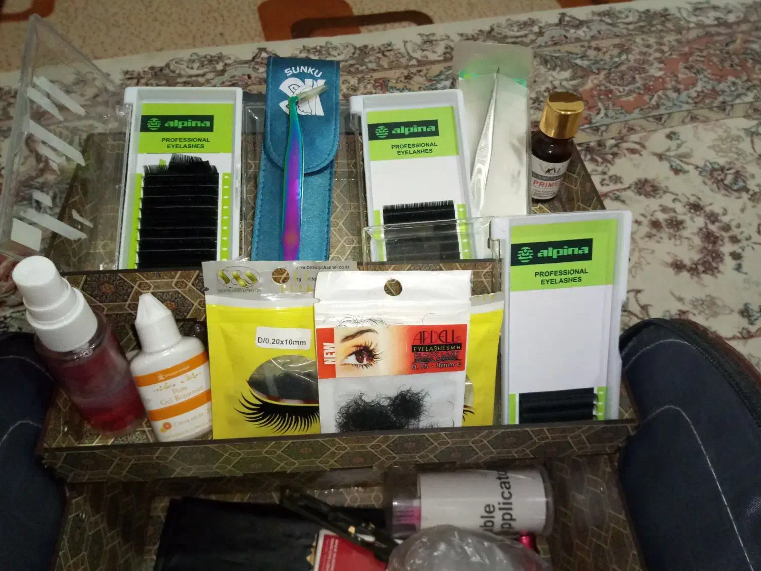 لوازم کاشت مژه به قیمت خیلی ارزان|آرایشی، بهداشتی، درمانی|مرند, |دیوار